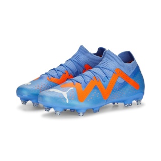 Puma Football Boots Future Match MxSG (for mixed, soft ground) blue/orange Men